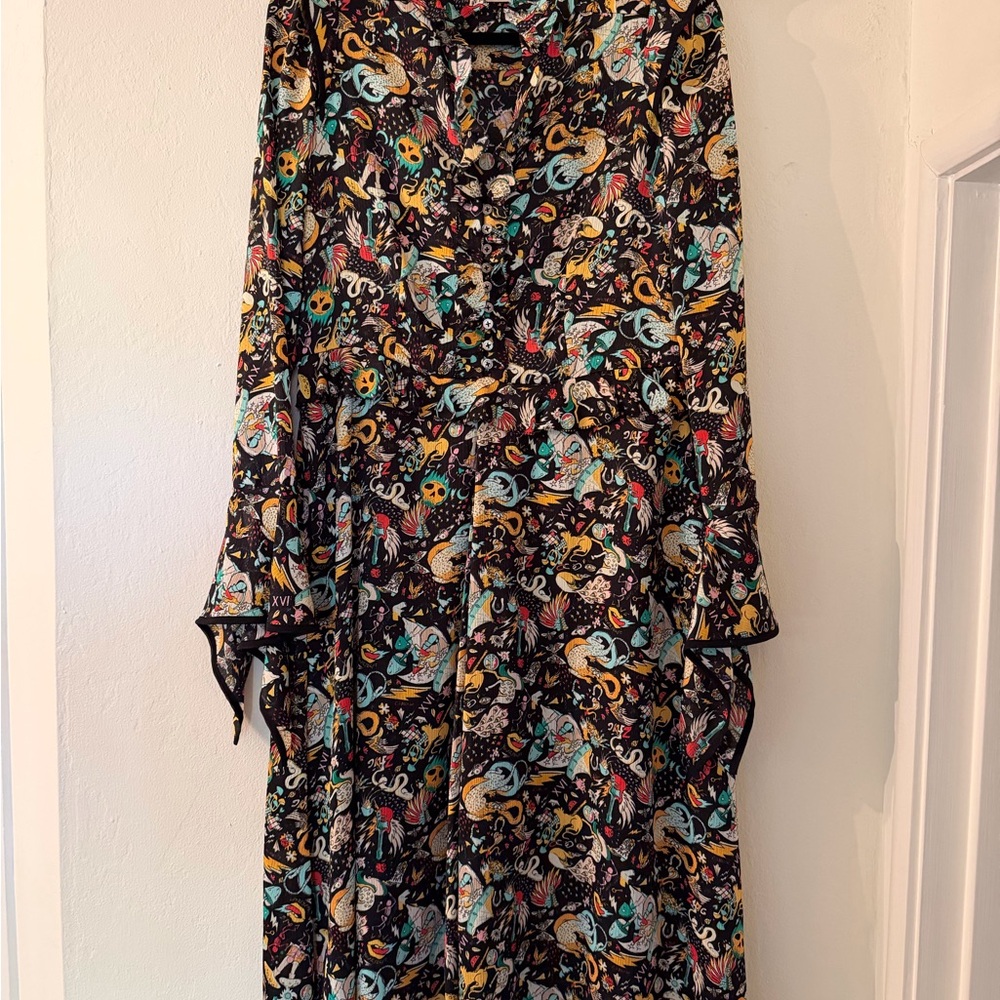 Zadig & Voltaire Multicolor Rosier circus print dress